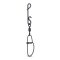 Aquantic - Not-a-Knot Crosslock Swivel - Size 1  100kg