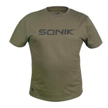 Sonik - Raglan Tee Green - XXLarge