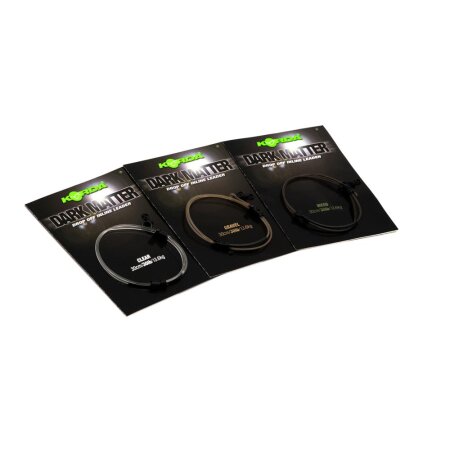 Korda - Dark Matter Leader Drop Off Inline 30lb 30cm - Clear