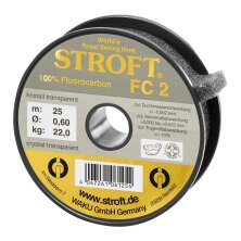 Stroft - FC 2 Fluorocarbon 25m - 0,60mm 22,0kg