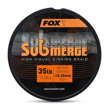 Fox - Submerge Orange Sinking Braid x 300m