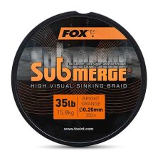 Fox - Submerge Orange Sinking Braid x 300m - 0.25mm...