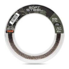 Fox - Soft Steel Fleck Camo Leader - 60lb/27.3kg 0.70mm x...