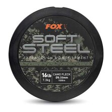 Fox - Soft Steel Fleck Camo Mono x 1000m - 16lb/7.3kg 0.33mm