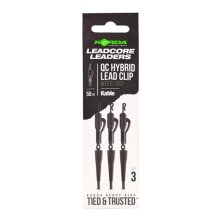 Korda - Kable Leadcore Leader Hybrid Lead Clip QC Swivel...