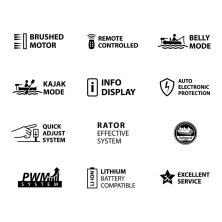 Rhino - CR30VF Electric Outboard Motor