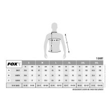 Fox - Black/Camo Outline T-Shirt