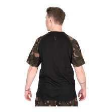 Fox - Black/Camo Outline T-Shirt - Large