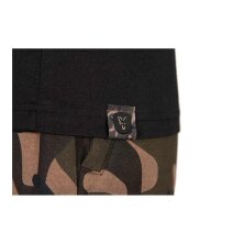 Fox - Black/Camo Logo T-Shirt - Small