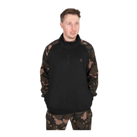 Fox - LW Black/Camo QTR Zip - Large
