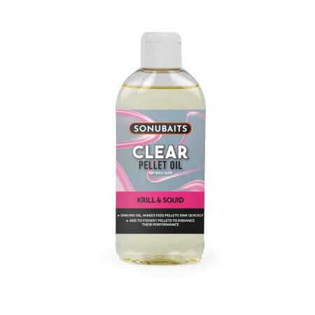 Sonubaits - Clear Pellet Oil - Krill & Squid