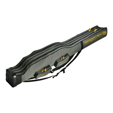 Sportex - SuperSafe Tasche 2 Fächer für 2-4 montierte Ruten + Schirm + Tooltaschen