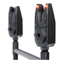 Sonik - Herox Bite Alarm Set inkl Bivvy Light - 3+1 (Red/Green/Blue)