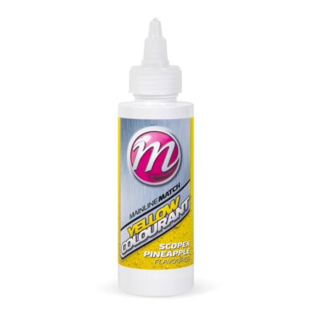 Mainline - Flavoured Colourants 100ml - Scopex Pineapple/Yellow