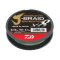 Daiwa - J-Braid Expedition X8E (Meterware) Smash Dark Green - 0,16mm 9,8kg/21,63lb
