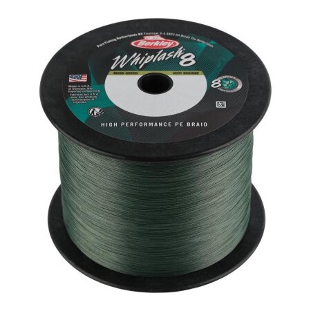 Berkley - Whiplash 8 Moss Green (Meterware) - 0,30mm 71,6kg