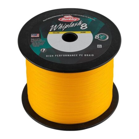 Berkley - Whiplash 8 Yellow (Meterware) - 0,14mm 19,2kg