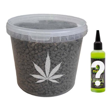 M&R Baits - Hemp Pellets 3,5kg + Goo