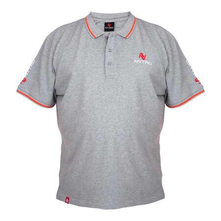 Nytro - Light Marl Grey Polo Shirt