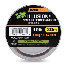 Fox - Edges Illusion Soft Fluorocarbon Hooklink Naturals Green 30m