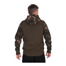 Fox - Khaki / Camo Pullover Premium 310 Hoodie - Large