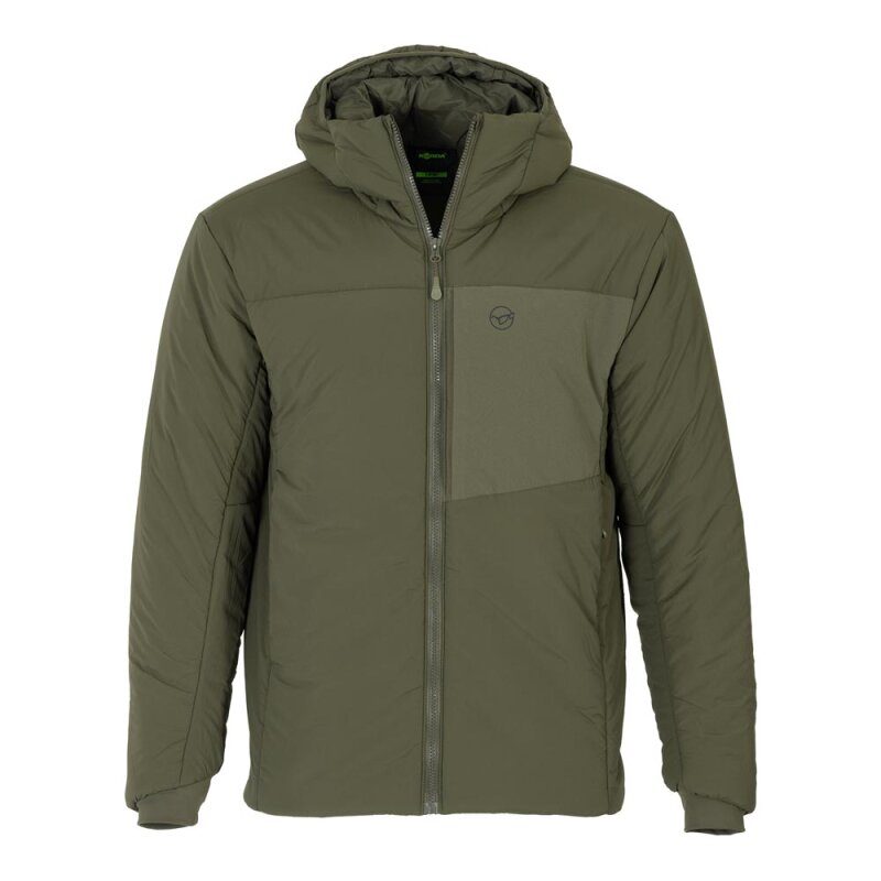 Korda Insulated Hooded Jacket Dark Olive MUR-TACKLE-SHOP