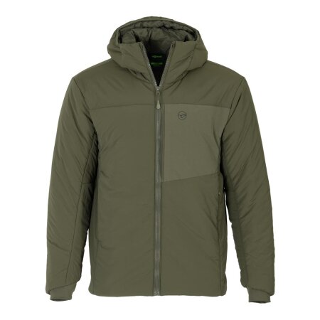 Korda - Insulated Hooded Jacket Dark Olive - XLarge