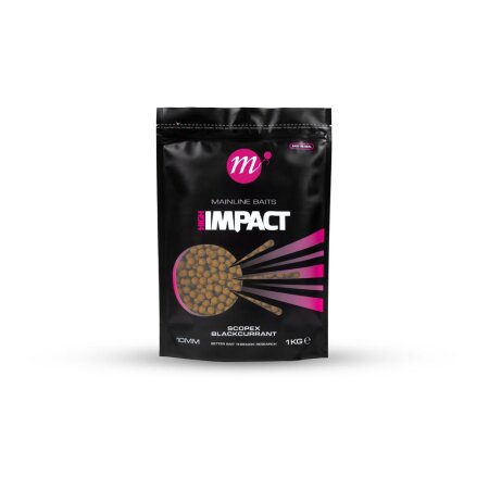 Mainline - High Impact Shelf Life 10mm 1kg - Scopex Blackcurrant