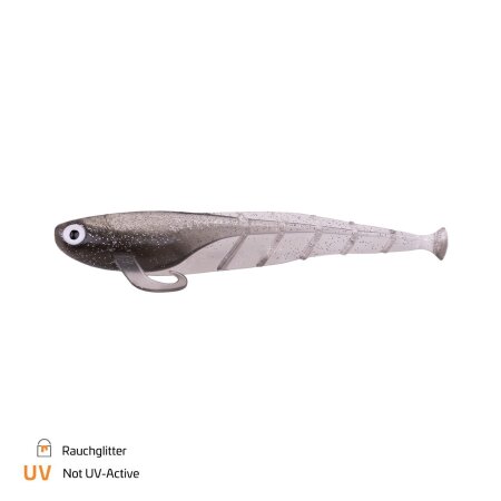 Zeck Fishing - ZANDER Quappie 8cm - Rauchglitter