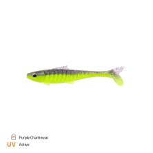 Zeck Fishing - Baby Rippler 10cm - Purple Chartreuse