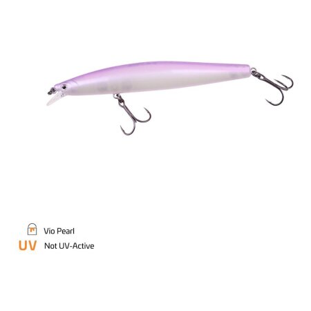 Zeck Fishing - ZANDER Läufer 10,5cm 0,5m F - Vio Pearl