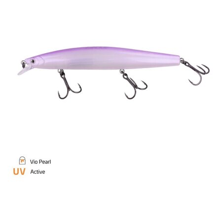Zeck Fishing - ZANDER Läufer 12,5cm 0,7m F - Vio Pearl