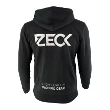 Zeck Fishing - ZECK Black Zip Hoodie - Large