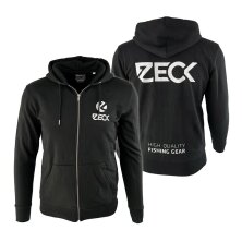 Zeck Fishing - ZECK Black Zip Hoodie - XLarge