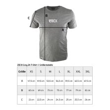 Zeck Fishing - ZECK Grey T-Shirt - Large
