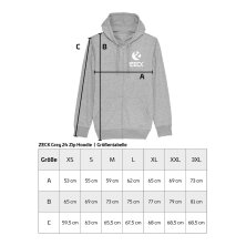 Zeck Fishing - ZECK Grey Zip Hoodie