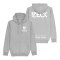 Zeck Fishing - ZECK Grey Zip Hoodie - Large