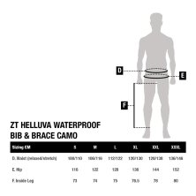 Nash - Zero Tolerance Helluva Waterproof Bib and Brace Camo - XXXLarge
