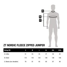 Nash - Zero Tolerance Nordic Fleece Zipped Jumper - XXXLarge