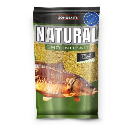 Sonubaits - Natural 1kg - Vanilla & Hemp