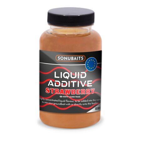 Sonubaits - Liquid Additive 250ml - Strawberry