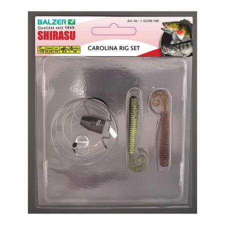 Shirasu - Carolina Set Perch 6,5cm 10g - Size 1/0