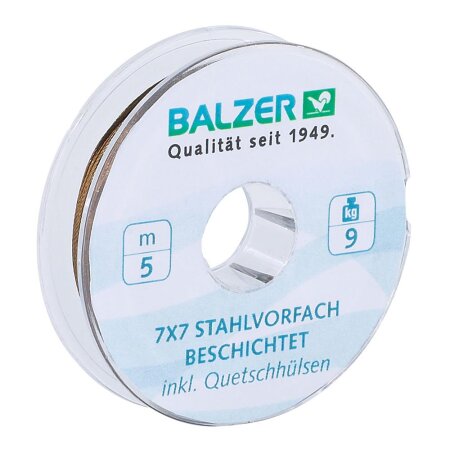 Balzer - 7x7 Niroflex Spool Coated 5m