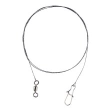 Shirasu - Tungsten Leader with Swivel 35cm