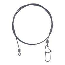 Shirasu - 7x7 Stahlvorfach knotless 30cm - 6kg