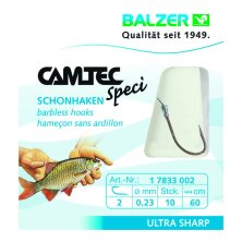 Balzer - Camtec Speci Barbless Silver 60cm - Size 10