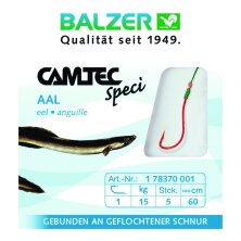 Balzer - Camtec Eel Hook with Braided Line 60cm