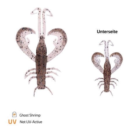 Zeck Fishing - BA Edward 4,5cm - Ghost Shrimp