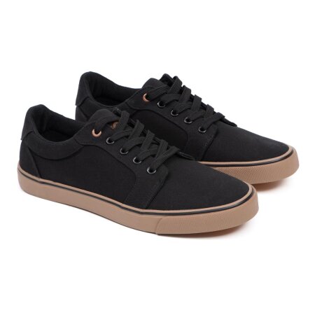 Fox - Black Canvas Shoe - 45