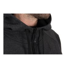 Fox Matrix - Charcoal Marl Zip Hoody